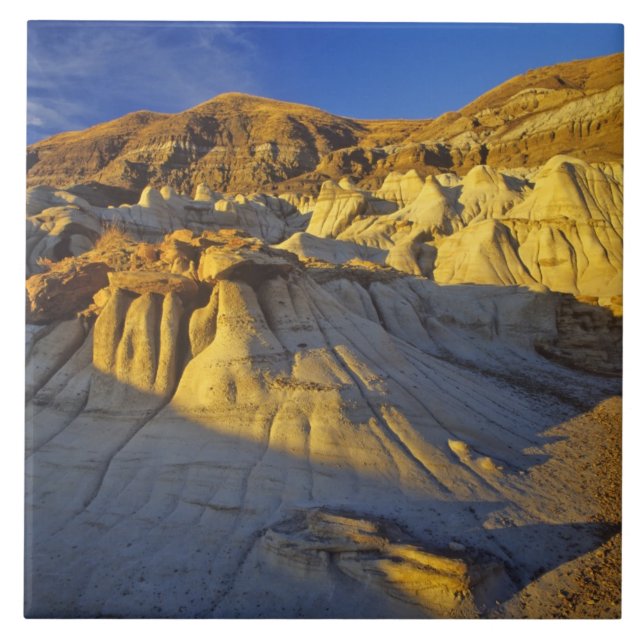 Azulejo De Cerâmica Formações rochosas em Drumheller Alberta, Canadá (Frente)