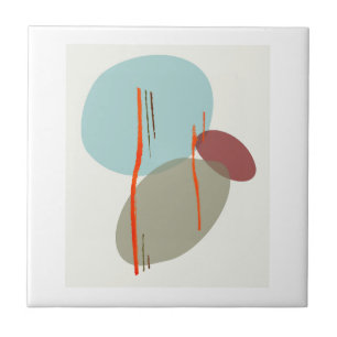 Azulejo De Cerâmica Formas de Boho