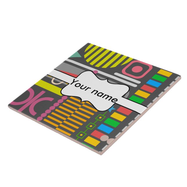 Azulejo De Cerâmica Formas diversas (Lateral)