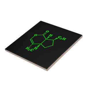 Azulejo De Cerâmica Fórmula Química Molecular de Nepetalactona de Ca