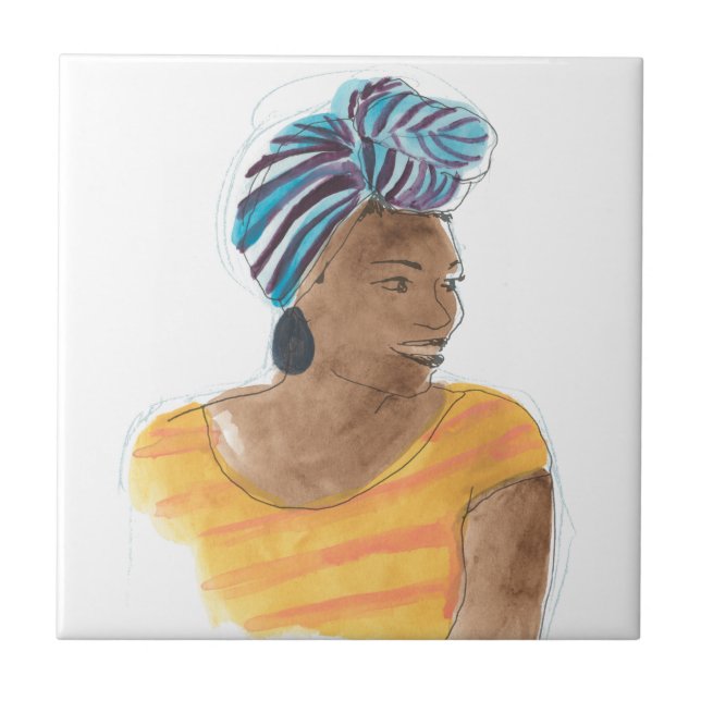 Azulejo De Cerâmica Forte e Bonita (Frente)