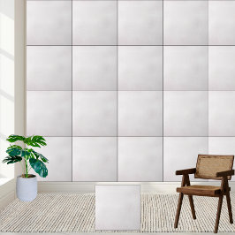 Azulejo De Cerâmica Fosco branco minimalista moderno texturizado