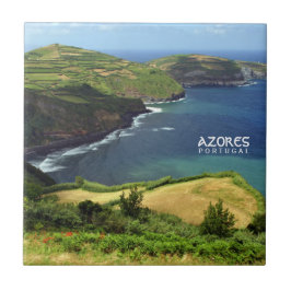 Azulejo De Cerâmica Foto das Ilhas Açores, Portugal