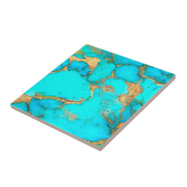 Azulejo De Cerâmica foto de pedra turquesa