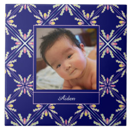 Azulejo De Cerâmica Foto feita sob encomenda mediterrânea espanhola do