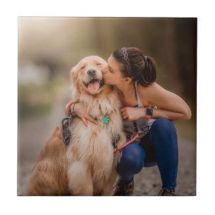 Azulejo De Cerâmica Foto Personalizada Customizada