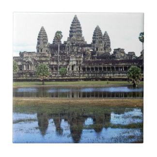 Azulejo De Cerâmica Fotografia do viagem do templo de Angkor Wat