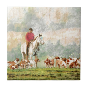 Azulejo De Cerâmica Foxhunt