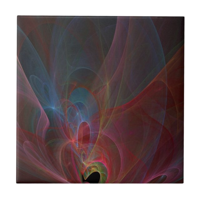 Azulejo De Cerâmica Fractal (Frente)