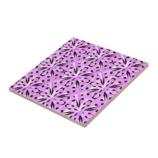 Azulejo De Cerâmica Fragmento Solar abstrato Geométrico