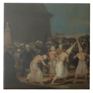 Azulejo De Cerâmica Francisco Goya - Os Flagellants