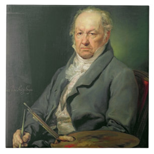 Azulejo De Cerâmica Francisco Jose de Goya, 1826 (óleo em canvas)
