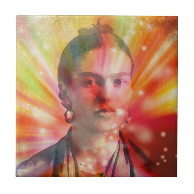 Azulejo De Cerâmica Frida (Frente)