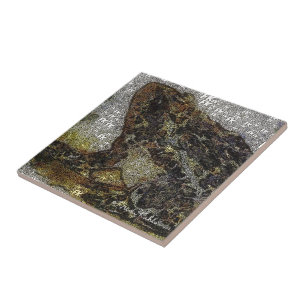 Azulejo De Cerâmica Frida Kahlo FK-Style pintura de Sapo