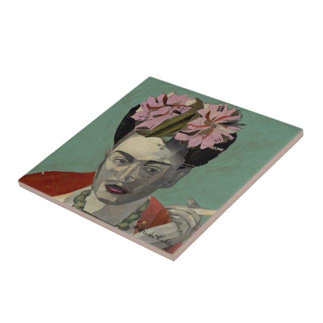 Azulejo De Cerâmica Frida Kahlo por Garcia Villegas (Lateral)