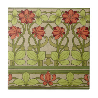 Azulejo De Cerâmica Frieze Border Art Nouveau Floral