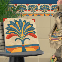 Azulejo De Cerâmica Fronteira Egípcia Art Deco