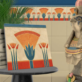 Azulejo De Cerâmica Fronteira Egípcia Art Deco