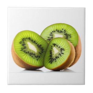 Azulejo De Cerâmica Fruta verde kiwi