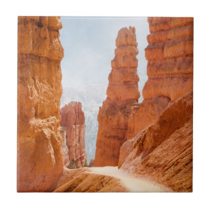 Azulejo De Cerâmica Fuga do parque nacional da garganta de Bryce