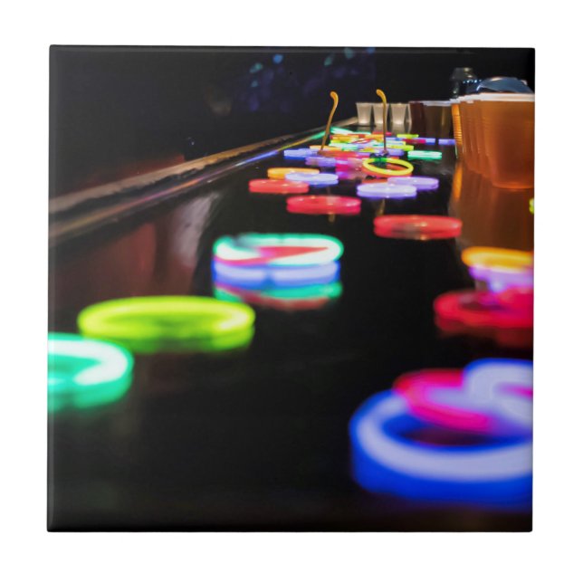 Azulejo De Cerâmica Fulgor na obscuridade (Frente)