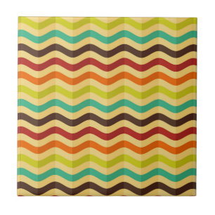 Azulejo De Cerâmica Fundo com as listras em 4 retros