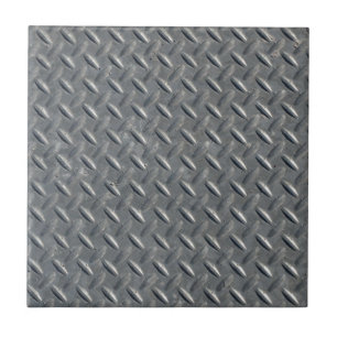 Azulejo De Cerâmica Fundo de aço da placa do diamante