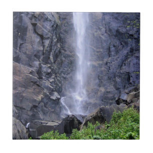 Azulejo De Cerâmica Fundo de Bridalveil Falls, Yosemite, CA
