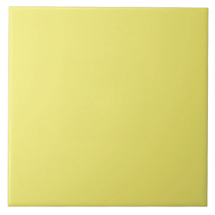 Azulejo De Cerâmica Fundo de Cor de Tendência Personalizada Amarelo da