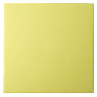 Azulejo De Cerâmica Fundo de Cor de Tendência Personalizada Amarelo da