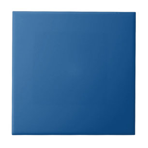 Azulejo De Cerâmica Fundo de Cor de Tendência Personalizada Azul Pers