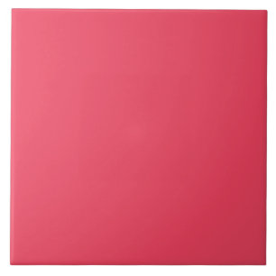 Azulejo De Cerâmica Fundo de salmão Neon Personalizado, Rosa-Rosa, Que