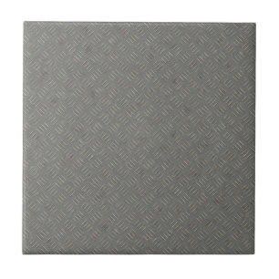 Azulejo De Cerâmica Fundo de textura de placas de diamante de Cinza