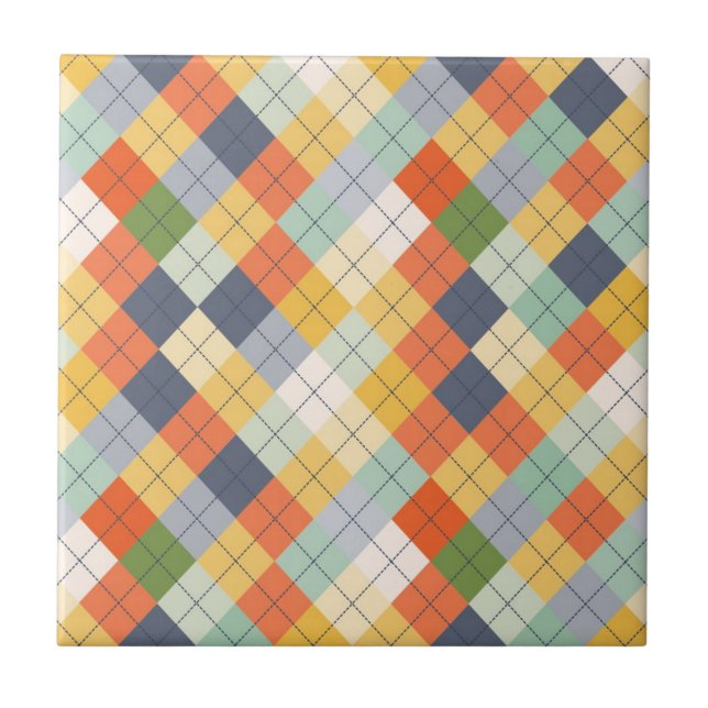 Azulejo De Cerâmica Fundo do Sweater 2 (Frente)