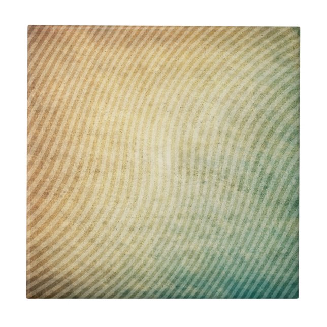 Azulejo De Cerâmica Fundo do teste padrão das listras (Frente)