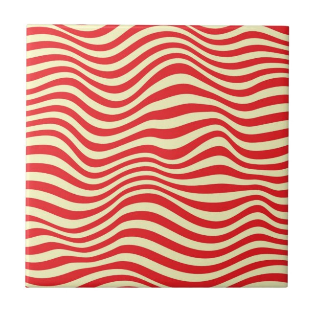 Azulejo De Cerâmica Fundo listrado (Frente)