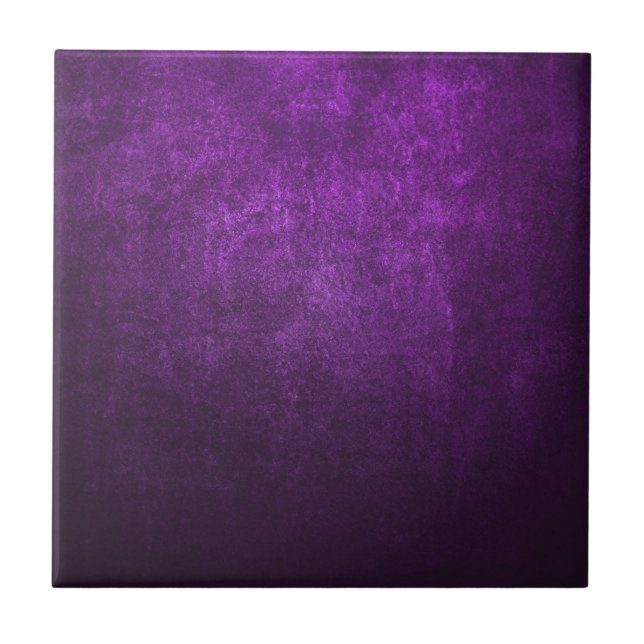 Azulejo De Cerâmica Fundo ou papel roxo abstrato com brilhante (Frente)