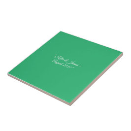 Azulejo De Cerâmica Fundo Verde Menta Plano – Design de Casamento