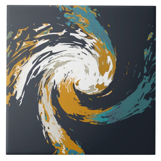 Azulejo De Cerâmica Furacão Twirl (Frente)