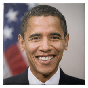Azulejo De Cerâmica Gabinete do Presidente Eleitor Barack Obama