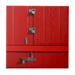 Azulejo De Cerâmica Gabinete Vermelho
