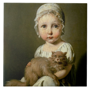Azulejo De Cerâmica Gabrielle Arnault (1811-72) 1813 (óleo em canvas)