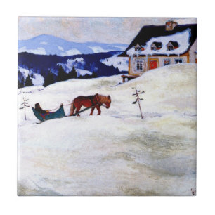 Azulejo De Cerâmica Gagnon - A Laurentian Homestead,