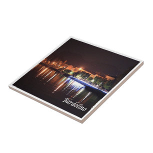 Azulejo De Cerâmica GAL006 BARDOLINO, Lago Garda, Itália,