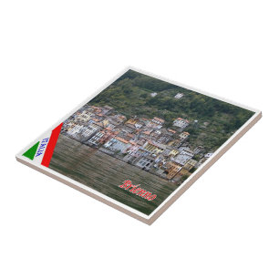 Azulejo De Cerâmica GAL021 BRIENNO, Lago Como, Itália,