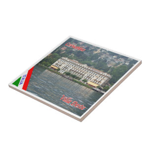 Azulejo De Cerâmica GAL031 CERNOBBIO, Lago Como Itália,