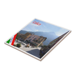 Azulejo De Cerâmica GAL033 COLICO, Lago Lecco, Itália