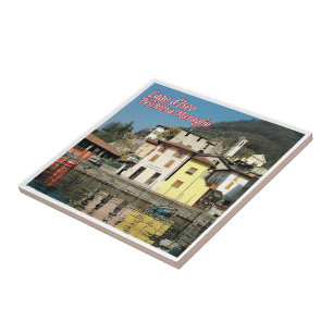 Azulejo De Cerâmica GAL093 PESCHIERA MARAGLIO Lake Iseo,