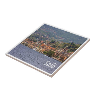 Azulejo De Cerâmica GAL103 SALO' Lake Garda, Itália,