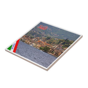 Azulejo De Cerâmica GAL104 SALO', Lago Garda, Itália,